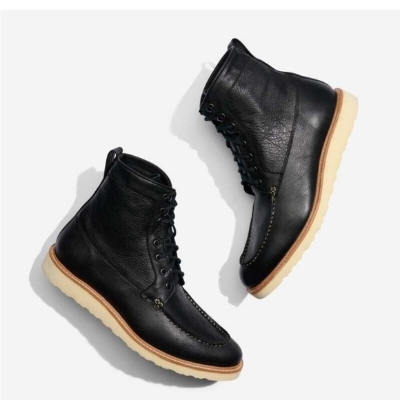 Nisolo Mateo All Weather Leather Boots Black Mens 8.5 NWT main image 6